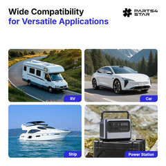 Parts4Star Starlink Mini car adapter rugged design suitable for RV and boat use.