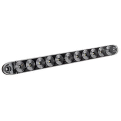 Partsam 15-inch red 3-ID bar horizontal or vertical mounting.