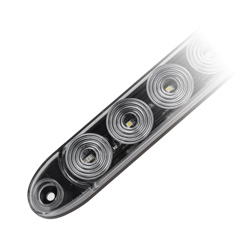 Partsam 15-inch red 3-ID bar wiring options and durable design.