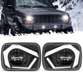 Partsam 2025 H6054 headlights with eagle eye design for bold road presence