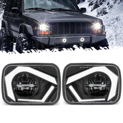 Partsam 2025 H6054 headlights with eagle eye design for bold road presence