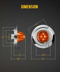 Partsam 3-wire connection diagram simplifies wiring setup.