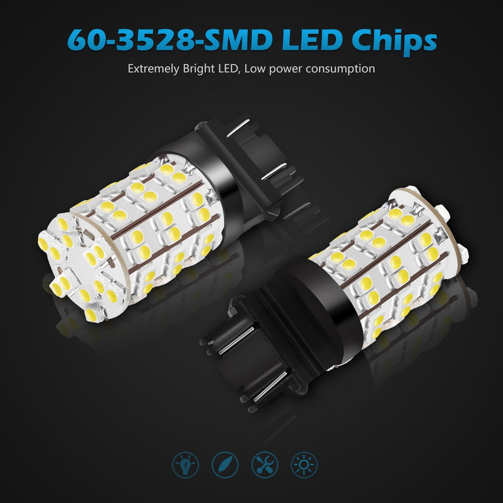 Partsam 60-3528-SMD bulbs delivering high efficiency for driving lights