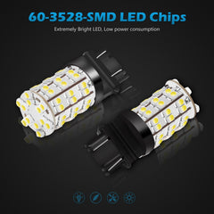 Partsam 60-3528-SMD bulbs delivering high efficiency for driving lights