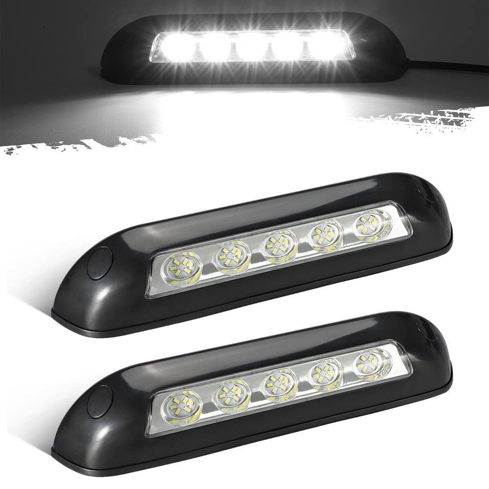 Partsam 8-inch RV porch light two-pack for reliable exterior illumination