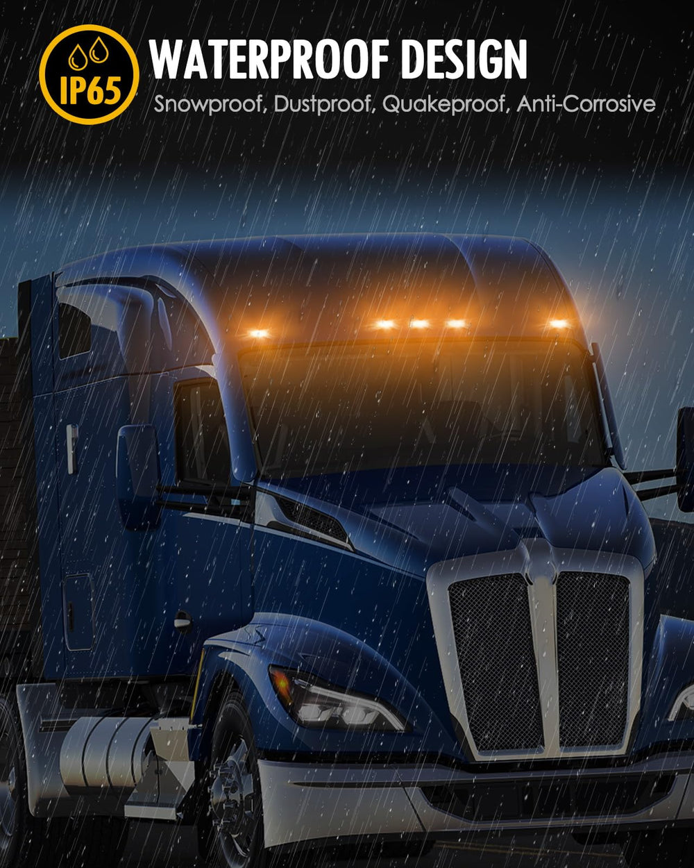 Partsam 9-LED cab light plug-and-play installation for quick cab upgrades.