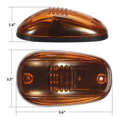 Partsam amber cab light installed on a Ram truck illustrating enhanced visibility