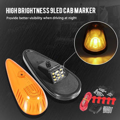 Partsam Cab light with screw-mount 4x30mm for secure fit