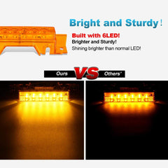Partsam cab marker light 12V trucks compatibility supports easy replacement.
