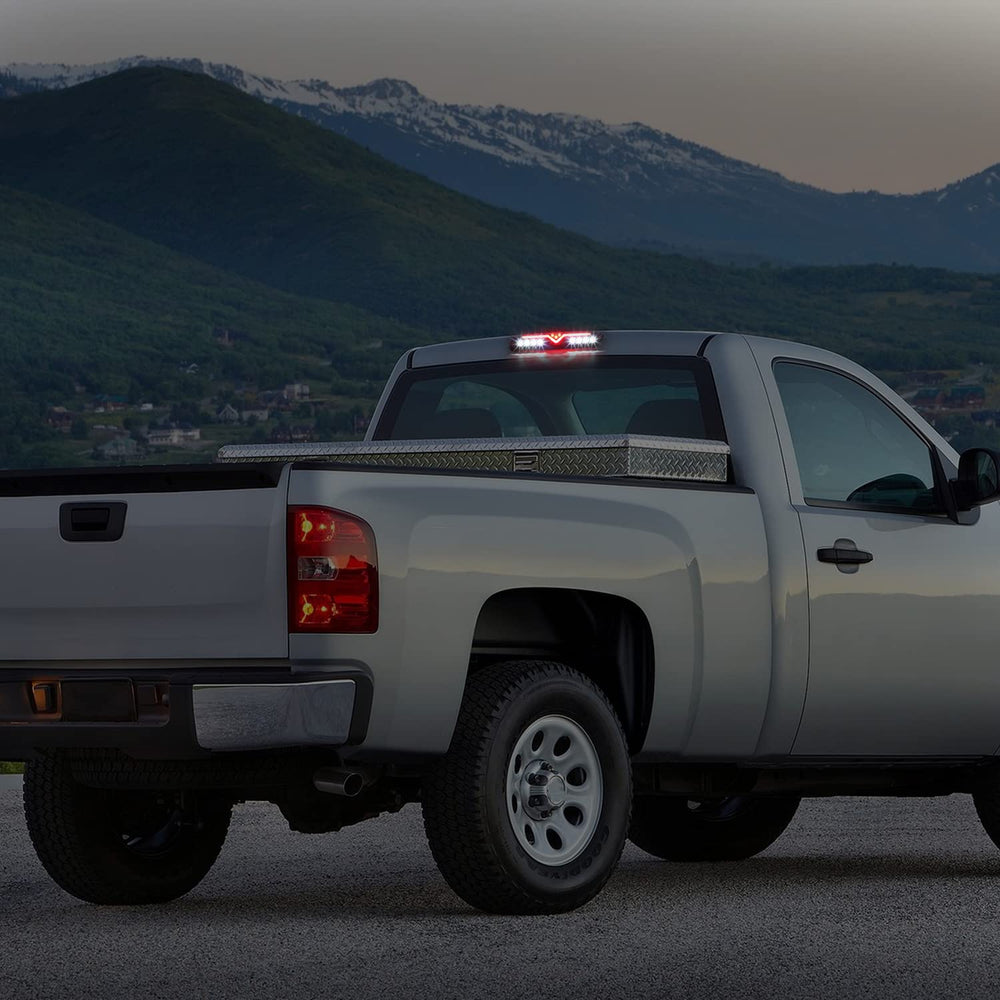 Partsam cargo light with red brake LEDs and interior lights