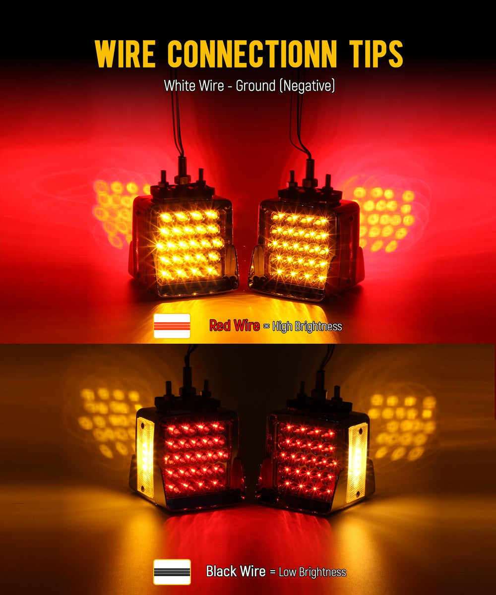 Partsam clear lens pedestal light delivers bright truck illumination.