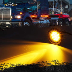 Partsam dot approved marker light for road-ready visibility.