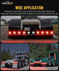 Partsam durable LED trailer light with low current draw