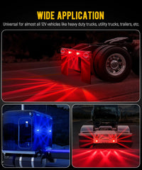 Partsam easy-install three-wire wiring simplifies setup on 12V rigs.