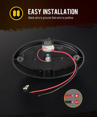 Partsam exterior light camper with durable design suitable for varied RV exteriors.