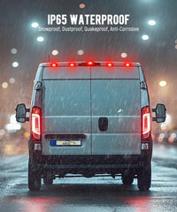 Partsam flush-mount cab light installs cleanly for a seamless look.