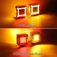 Partsam Halo Glow square pedestal running light for a smooth, professional look.