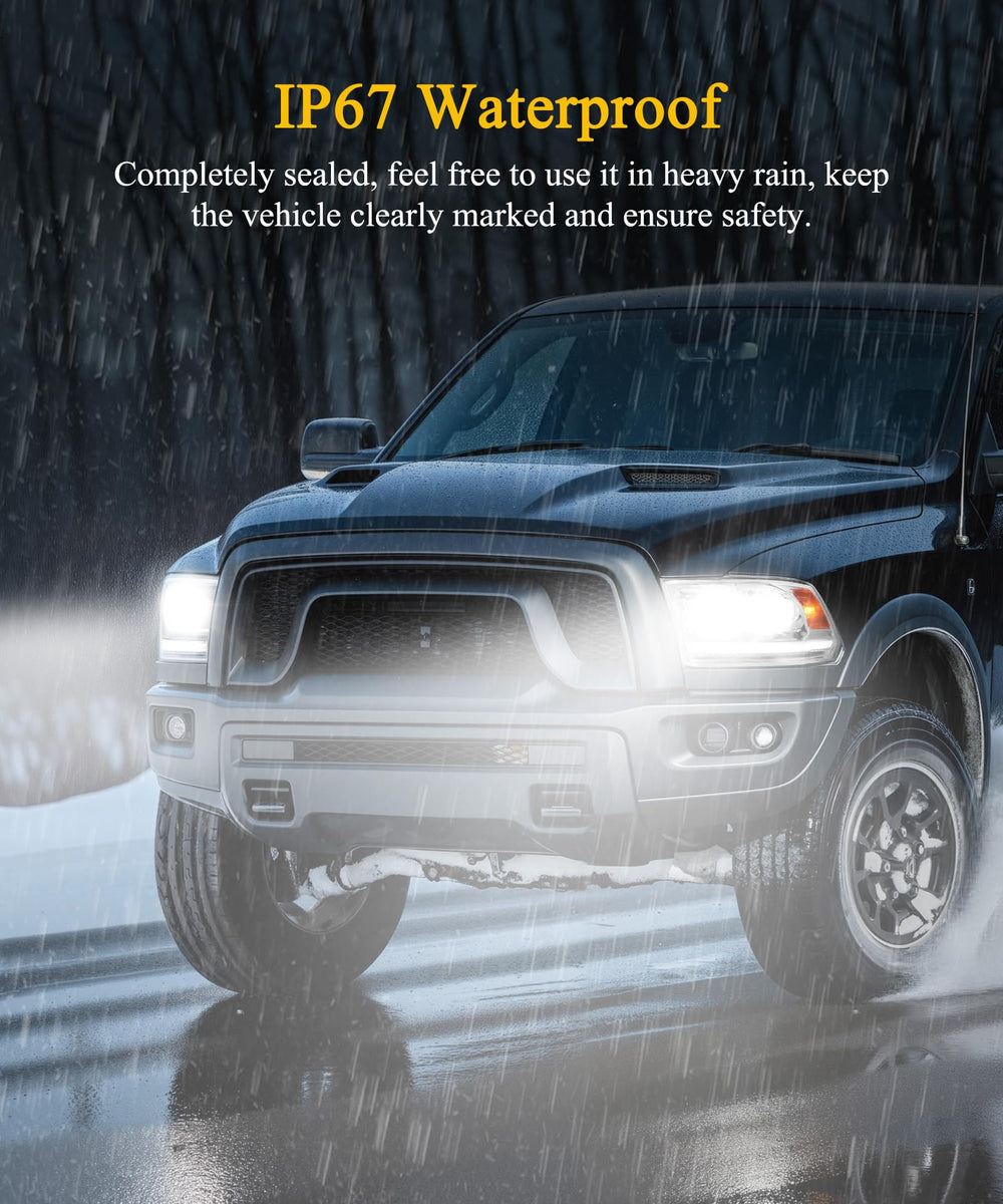 Partsam package includes installation instructions for proper wiring and fitment.