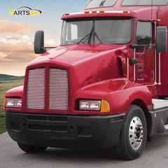 Partsam Kenworth amber front light pair emphasizes improved night visibility and safety.