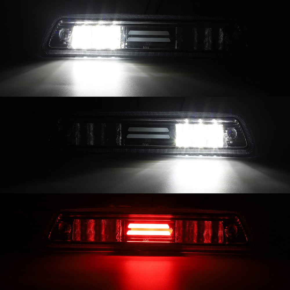 Partsam rear high mount brake light for Ford F-150 enhances signaling