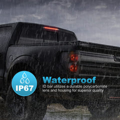 Partsam 40-LED red light bar delivers strong signaling in any weather.