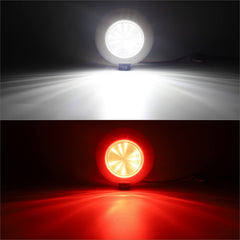 Partsam LED dome light with a 120-degree beam for wide coverage.