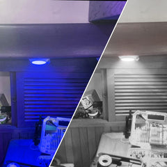 Partsam marine dome light includes mounting screws for quick installation.