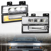Partsam LED headlights with DRL animation brighten daytime driving.