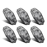 Partsam mini oval LED light amber side marker for trailers and trucks.