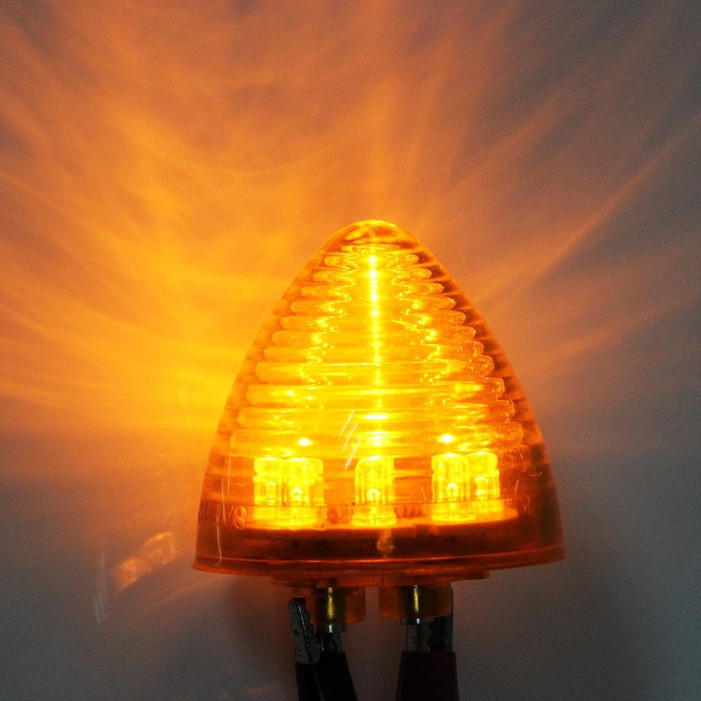Partsam packaged 10pcs amber beehive lights ready for install