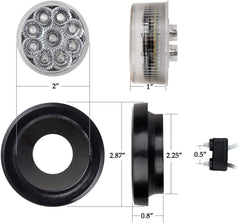 Partsam marker light wiring with pigtail for easy installation