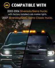 Partsam roof running lights assembly improving signaling for Silverado/Sierra.