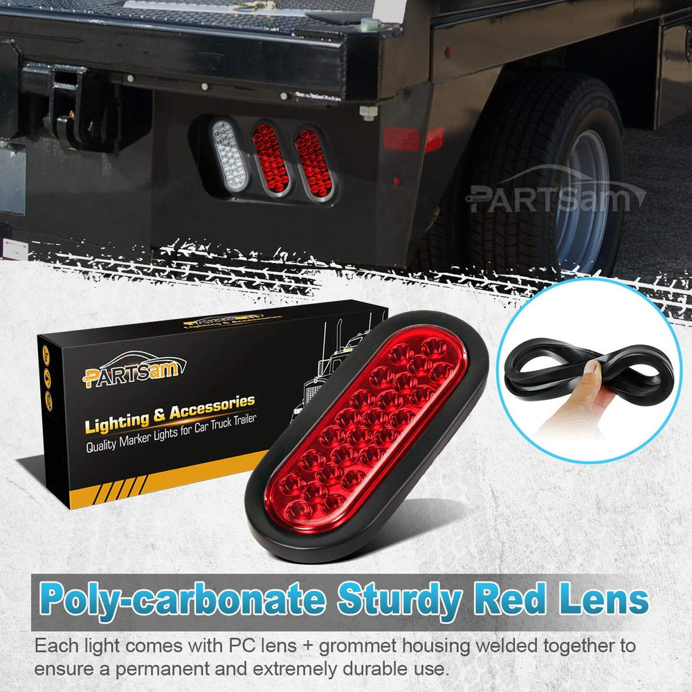Partsam rubber grommet seal provides flush, waterproof mounting