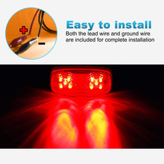 Partsam surface-mount marker light with clean installation look