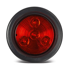 Partsam 2-inch round LED trailer marker light for versatile use.