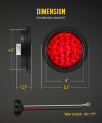 Partsam rubber grommets and 3-prong plugs included in packaging