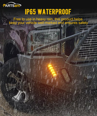 Partsam durable indicator for side marker and turn signals in demanding conditions.