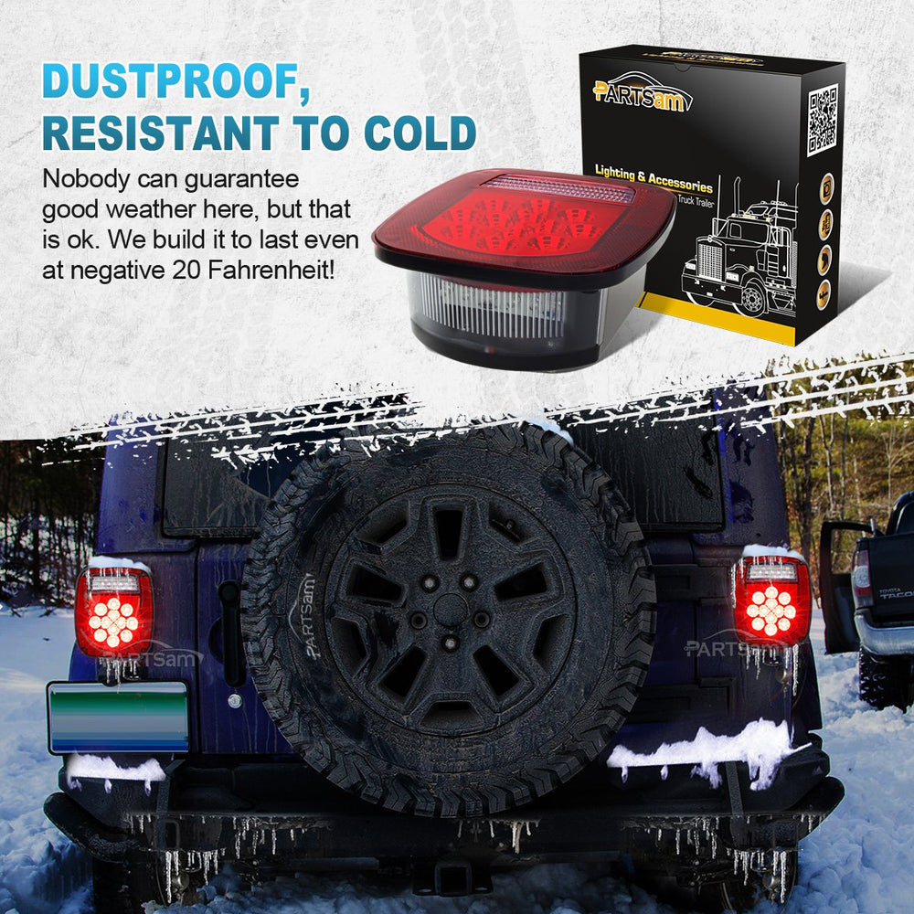 Partsam universal 12V compatibility graphic for versatile vehicle use