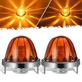 Partsam watermelon amber glass lens light improves highway visibility and signaling.