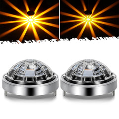 Partsam watermelon light with glass lens for improved daytime signaling.