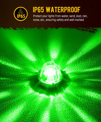Partsam stainless bezel protects against corrosion for durable on-road use