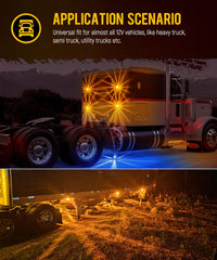 Partsam watermelon lights compatibility with Kenworth Peterbilt Freightliner