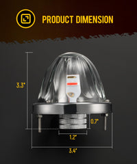 Partsam Watermelon Lights two-pack kit for truck replacement.