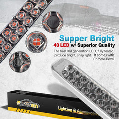 Partsam waterproof sealed tail light proves durability in wet outdoor conditions.