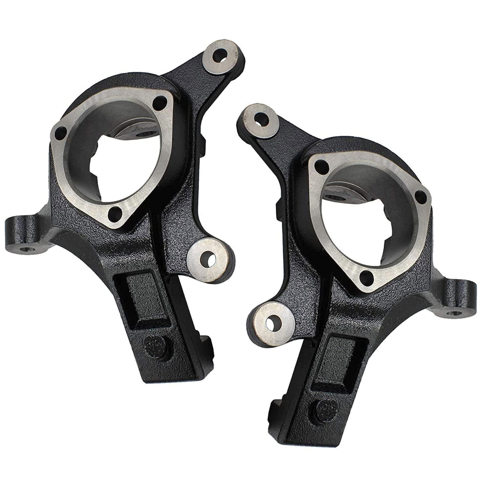 PartsFlow installation area for 3-inch lift spindles on vehicle.