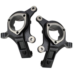 PartsFlow installation area for 3-inch lift spindles on vehicle.