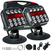PARTSIBY wireless trailer light with strobe mode for enhanced road visibility