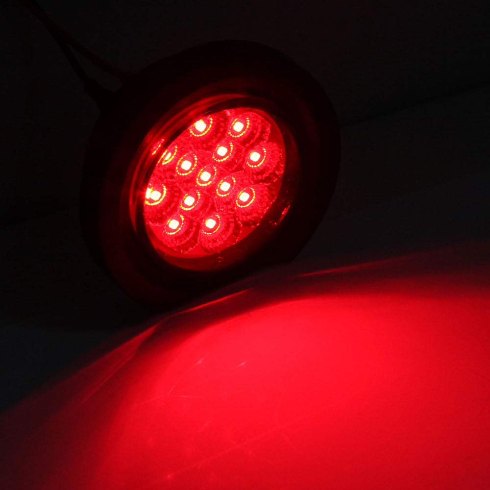 Partswcgg 13-LED reflector provides bright output for trailer use.