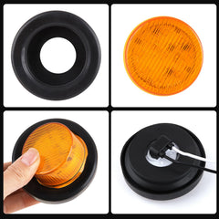 Partswcgg 9 LED array trailer light delivers bright, even illumination