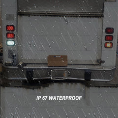 Partswcgg IP67 waterproof tail light design guards against weather and dust.